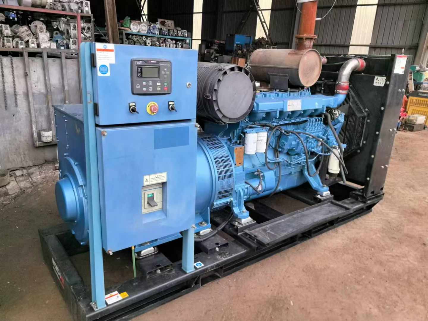 舟曲500kW 柴油发电机组可带动设备功率的计算公式是什么?